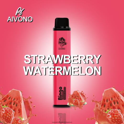 Vape Wholesale Price List Philippines - Aivono AIM BINGO 4000 Strawberry Watermelon X6BJJP133