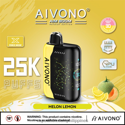 Vape Store Davao City - Aivono AIM BOOM 25000 Melon Lemon X6BJJP348