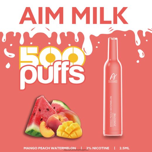 Vape Store Davao City - Aivono AIM MILK 500 Mango Peach Watermelon X6BJJP268