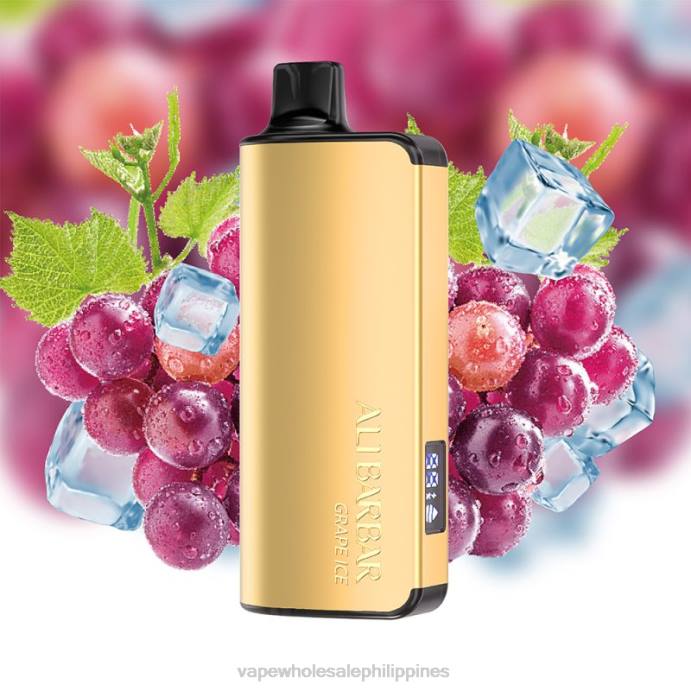 E Cigarettes Wholesale Suppliers - Alibarbar Ingot 20000 Disposable Vape Grape Ice H2HF37