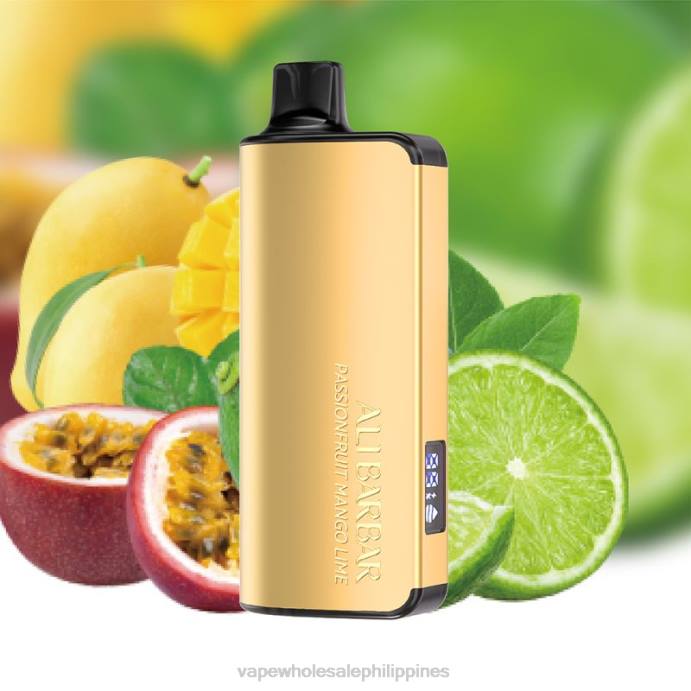 Vape Wholesale Philippines - Alibarbar Ingot 20000 Disposable Vape Passionfruit Mango Lime H2HF39