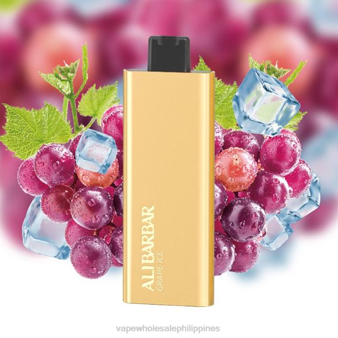 E Cigarettes Wholesale Suppliers - Alibarbar Pandora 7000 Disposable Vape Grape Ice H2HF56