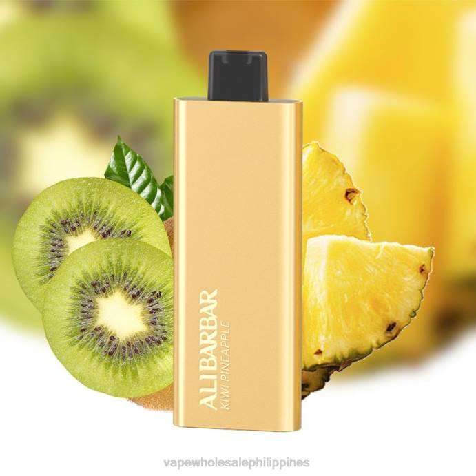 Electronic Cigarette Wholesale - Alibarbar Pandora 7000 Disposable Vape Kiwi Pineapple H2HF57