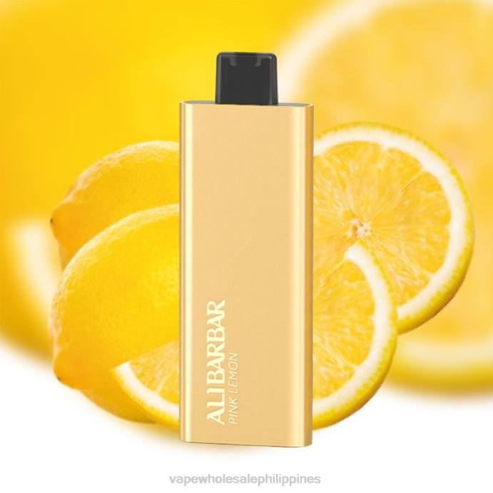 Vape Wholesale Supplier Philippines - Alibarbar Pandora 7000 Disposable Vape Pink Lemon H2HF59