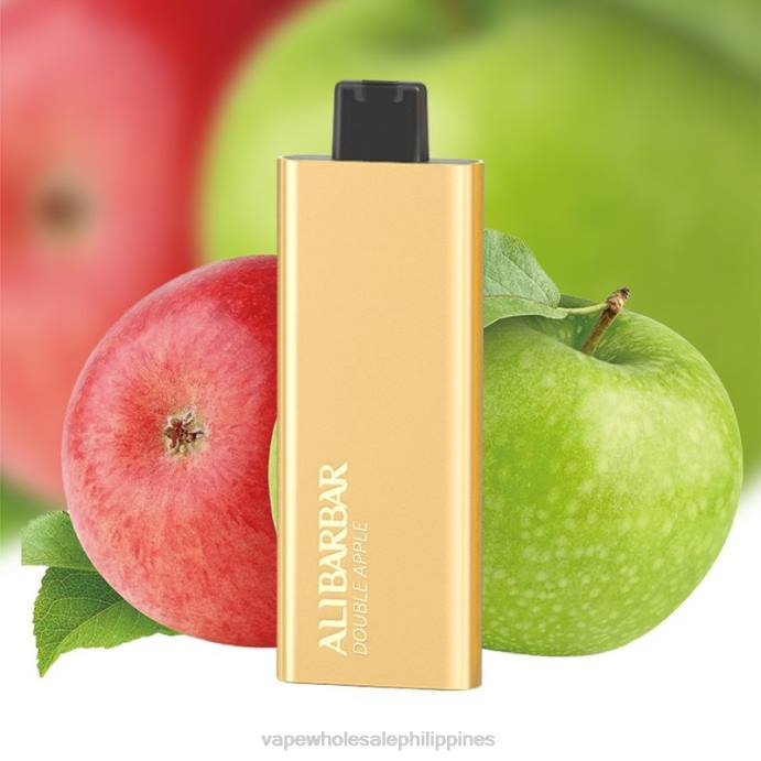 Vape Wholesaler - Alibarbar Pandora 7000 Disposable Vape Double Apple H2HF66