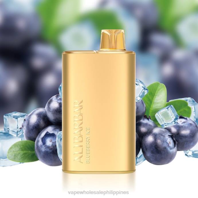 Vape Wholesale Supplier Manila - Alibarbar Rich 8000 Disposable Vape Blueberry Ice H2HF3