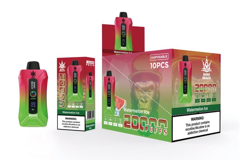 Vape Shop Metro Manila - Bang Beach 20000 Puffs Smart Screen Vape Watermelon Ice BF4RF7