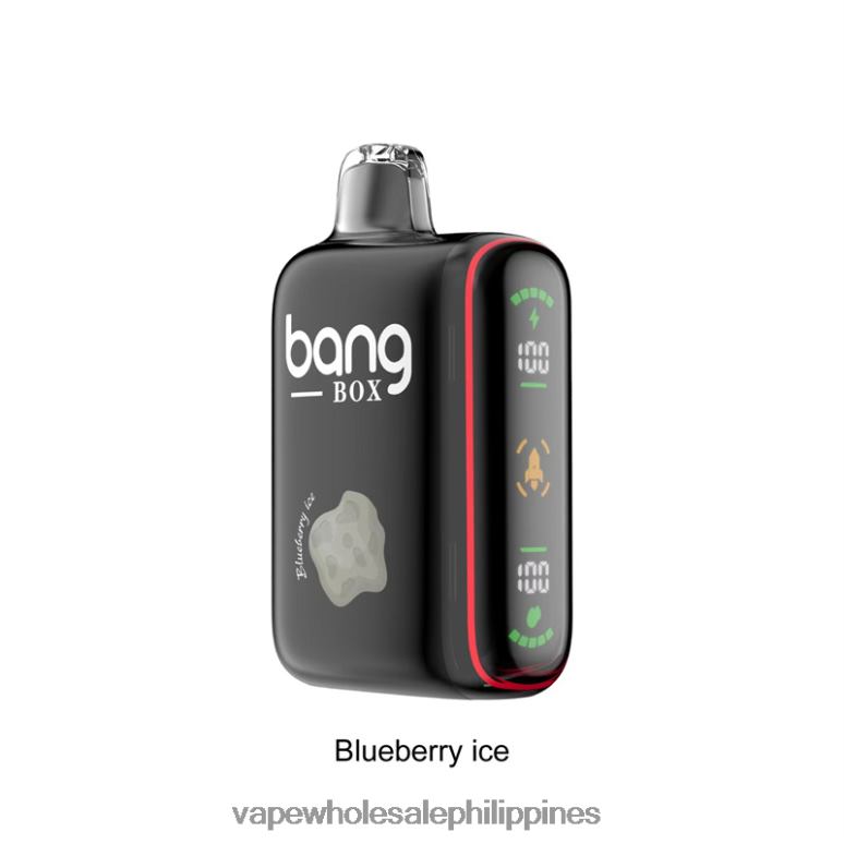 Cheapest Vape Philippines - Bang Box 9000-18000 Puffs Intelligent Power Display Blueberry Ice BF4RF32