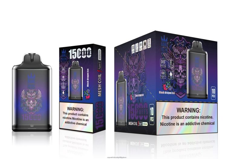 Cheapest Vape Philippines - Bang Box S1-15000 Puffs Black Dragon Ice BF4RF110