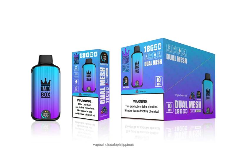 E Cig Wholesale - Bang Box 18000 puffs Triple Berry Ice BF4RF95