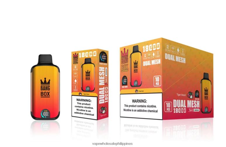 E Cigarette Philippines Price - Bang Box 18000 puffs Tiger Blood BF4RF94