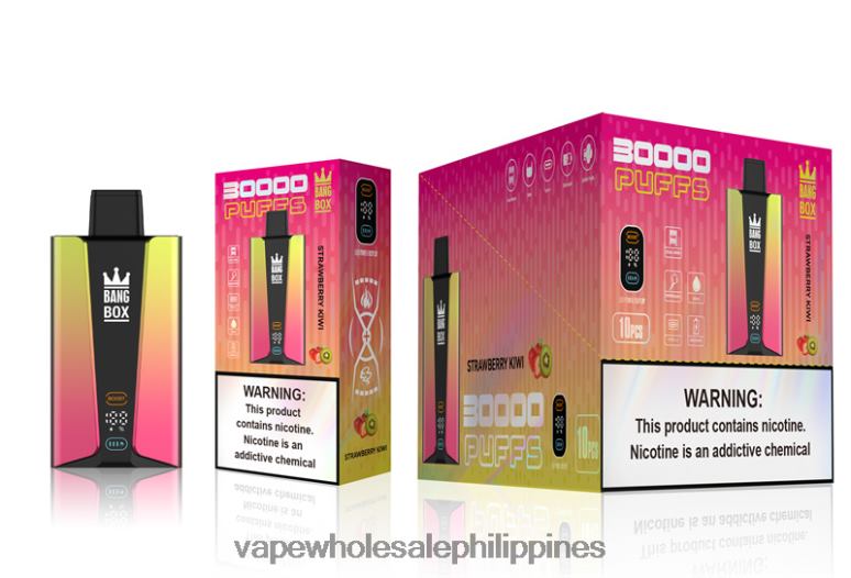 E Cigarette Philippines Price - Bang Box 30000 Puffs Smart Screen Strawberry Kiwi BF4RF74