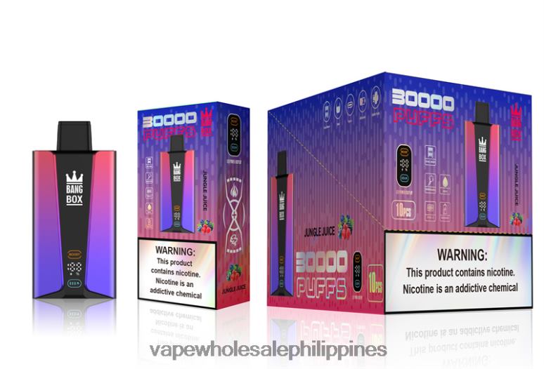 Electronic Cigarette Wholesale Supp - Bang Box 30000 Puffs Smart Screen Jungle Juice BF4RF78