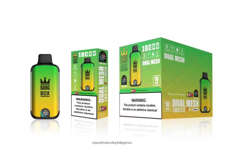 Vape Cheap Online - Bang Box 18000 puffs Mango Peach Watermelon BF4RF89