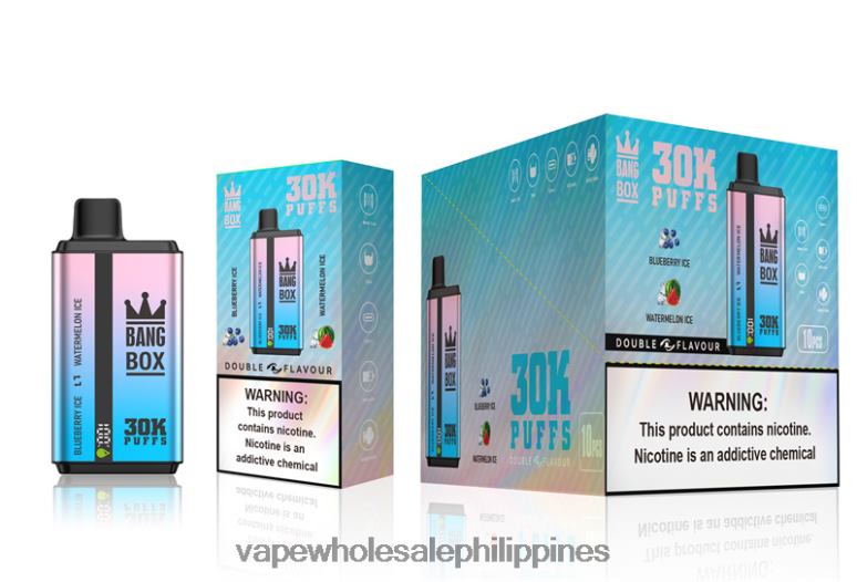 Vape Cheap Online - Bang Box 30000 Puffs Dual Flavors Blueberry Ice & Watermelon Ice BF4RF69