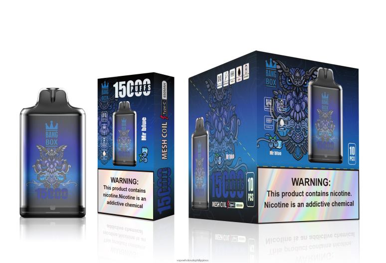 Vape Cheap Online - Bang Box S1-15000 Puffs Mr Blue BF4RF109