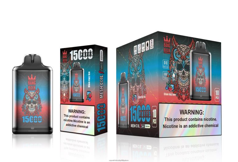 Vape Cheapest Price - Bang Box S1-15000 Puffs Blue Razz Ice BF4RF108