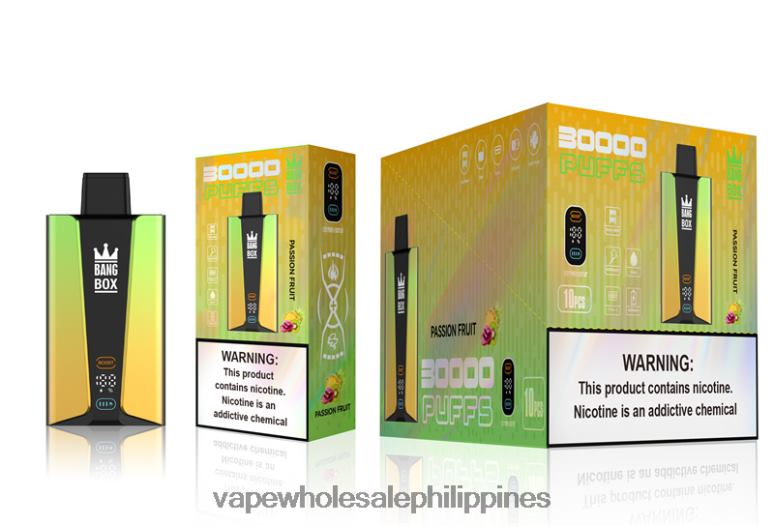Vape Philippines Price - Bang Box 30000 Puffs Smart Screen Passion Fruit BF4RF84