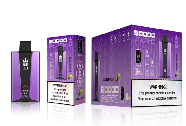 Vape Shop Metro Manila - Bang Box 30000 Puffs Smart Screen Double Grape BF4RF85