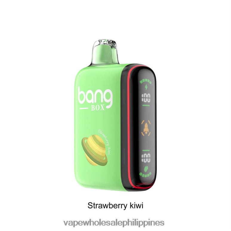 Vape Shop Metro Manila - Bang Box 9000-18000 Puffs Intelligent Power Display Strawberry Kiwi BF4RF27