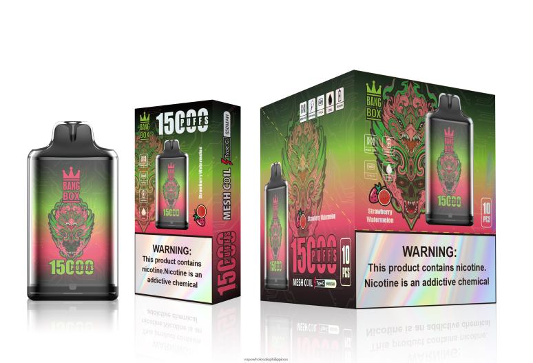 Vape Shop Quezon City - Bang Box S1-15000 Puffs Strawberry Watermelon BF4RF103