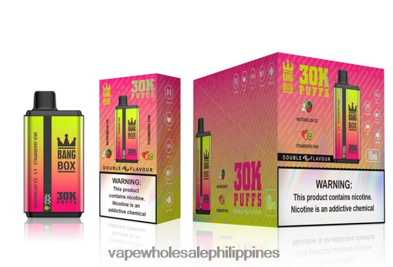 Vape Supplier Manila - Bang Box 30000 Puffs Dual Flavors Watermelon Ice & Strawberry Kiwi BF4RF62