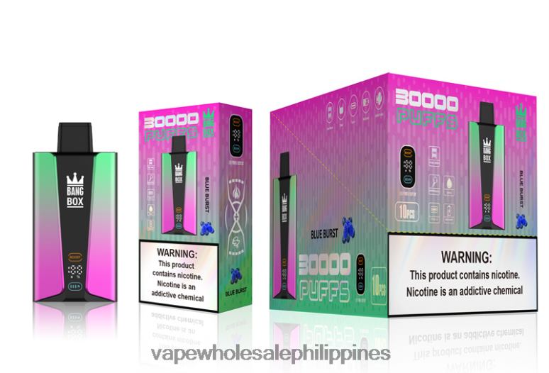 Vape Supplier Manila - Bang Box 30000 Puffs Smart Screen Blue Burst BF4RF82