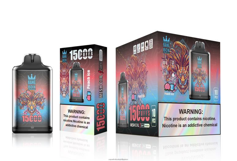 Vape Supplier Manila - Bang Box S1-15000 Puffs Peach Ice BF4RF102