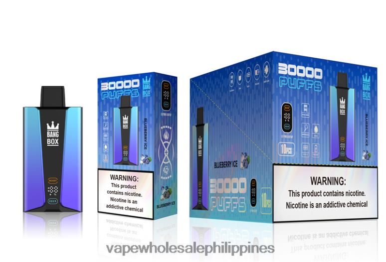 Vape Wholesale Philippines - Bang Box 30000 Puffs Smart Screen Blueberry Ice BF4RF79