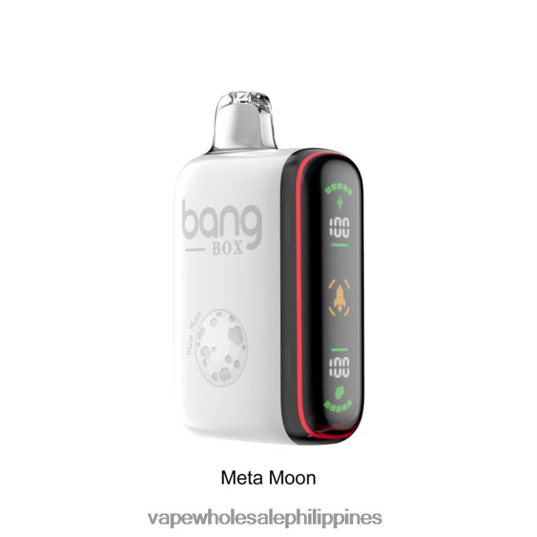 Vape Wholesale Price List Philippines - Bang Box 9000-18000 Puffs Intelligent Power Display Meta Moon BF4RF33