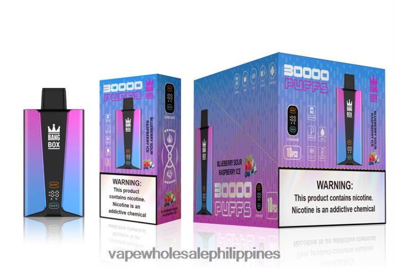 Vape Wholesale Supplier Manila - Bang Box 30000 Puffs Smart Screen Blueberry Sour Raspberry Ice BF4RF81