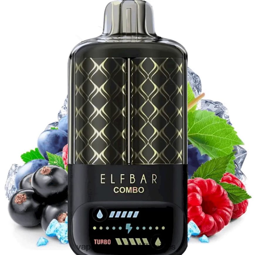 Vape Store Davao City - Blackcurrant Raspberry & Grape Elf Bar Combo 25000 HFN22R8