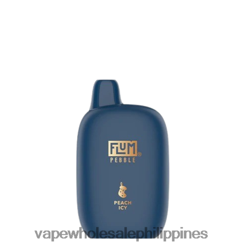 Vape Store Davao City - FLUM PEBBLES 6000 PUFFS (Christmas Edition) Peach Icy 4H80X08
