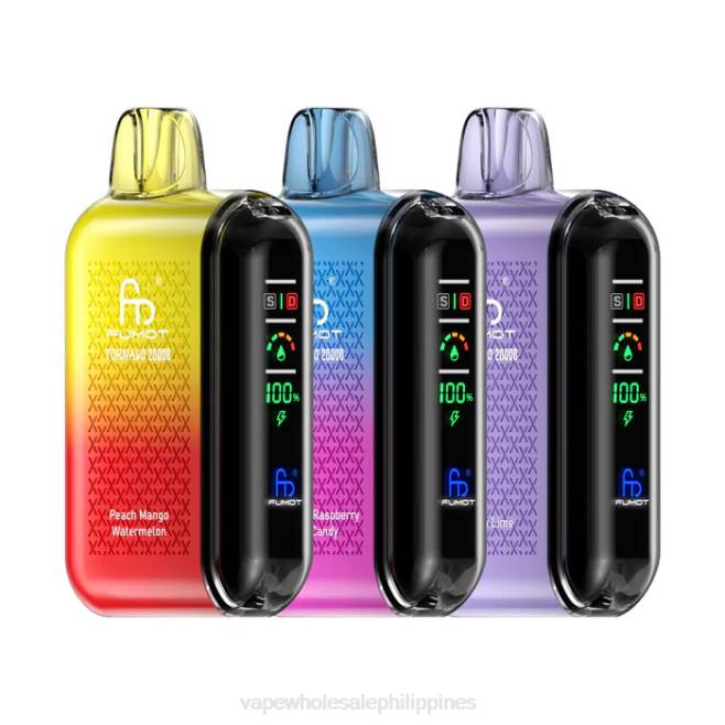 E Cigarette Philippines Price - Exclusive Fumot Tornado 20000 Disposable Vape 2XTZ17