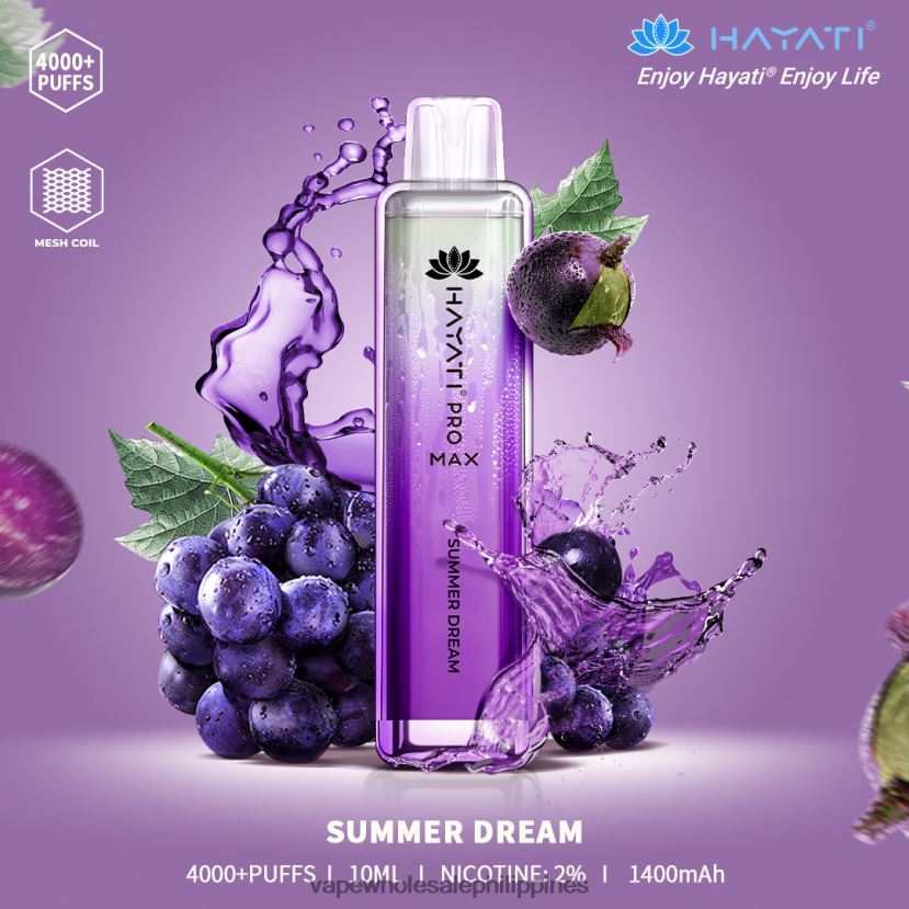 vape store davao city 2J4240178 Summer Dream Hayati Pro Max 4000