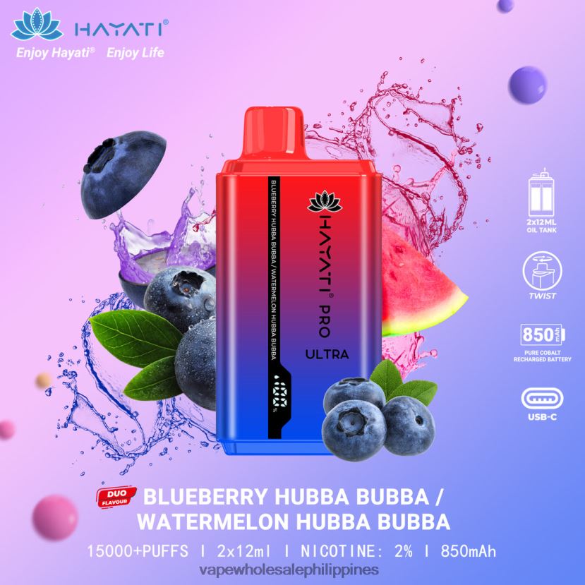 Blueberry Hubba Bubba/Watermelon Hubba Bubba