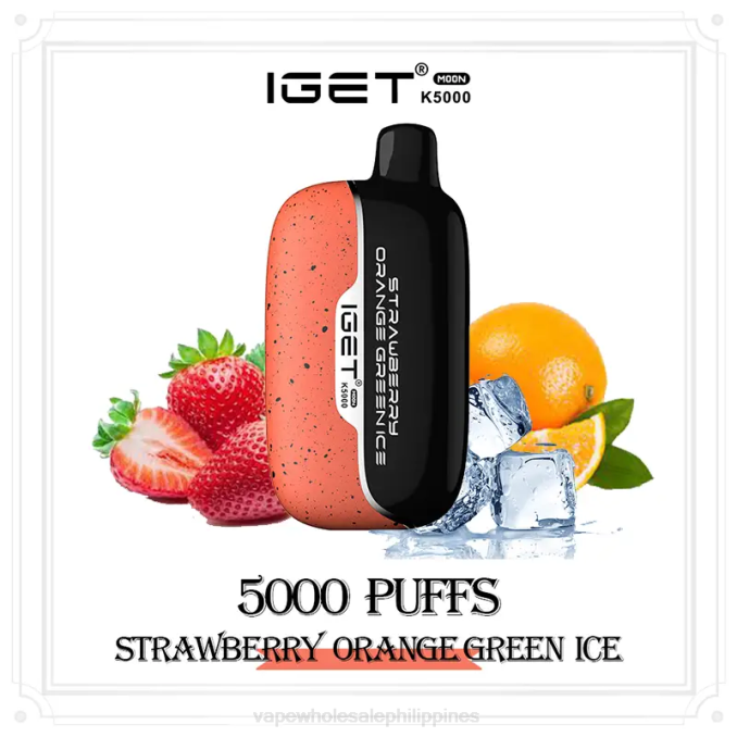 Strawberry Orange Green Ice