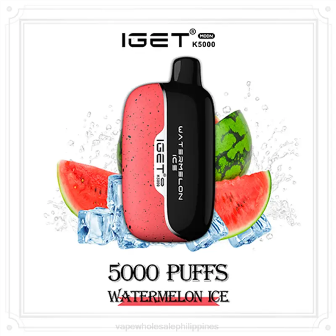 Vape Store Davao City - IGET Moon K5000 Watermelon Ice 640N8