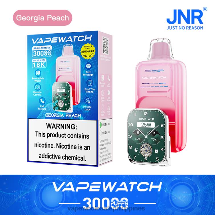 JNR Vape Watch 6LX0P3 Georgia Peach vape wholesale supplier manila