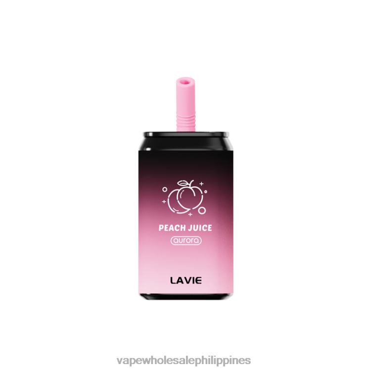 Vape Supplier Manila - Peach Juice LAVIE Aurora 11000 Puffs 2DTH2144