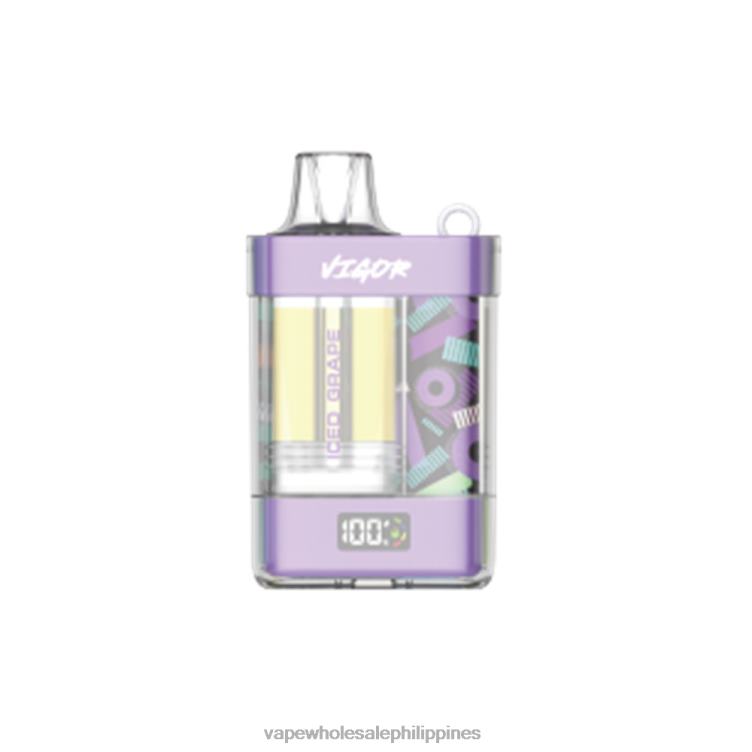 Vape Store Davao City - Iced Grape LAVIE VIGOR 15000 Puffs 2DTH28