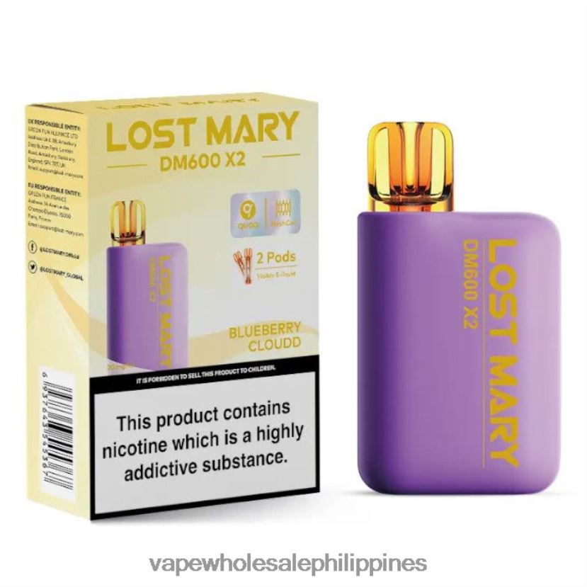 vape store davao city 2J4240468 Blueberry Cloud LOST MARY DM600 X2