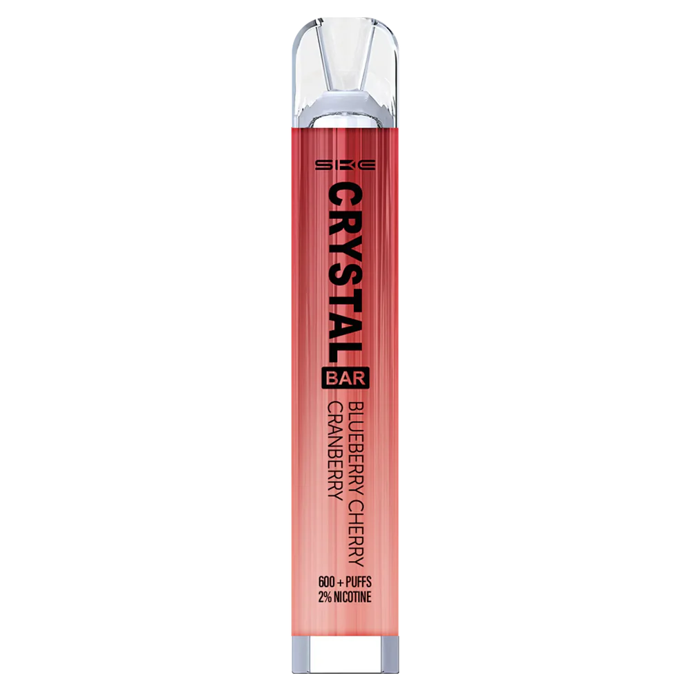 vape store davao city 2J4240268 Blueberry Cherry Cranberry SKE Crystal Bar Disposable Vape 600 Puffs