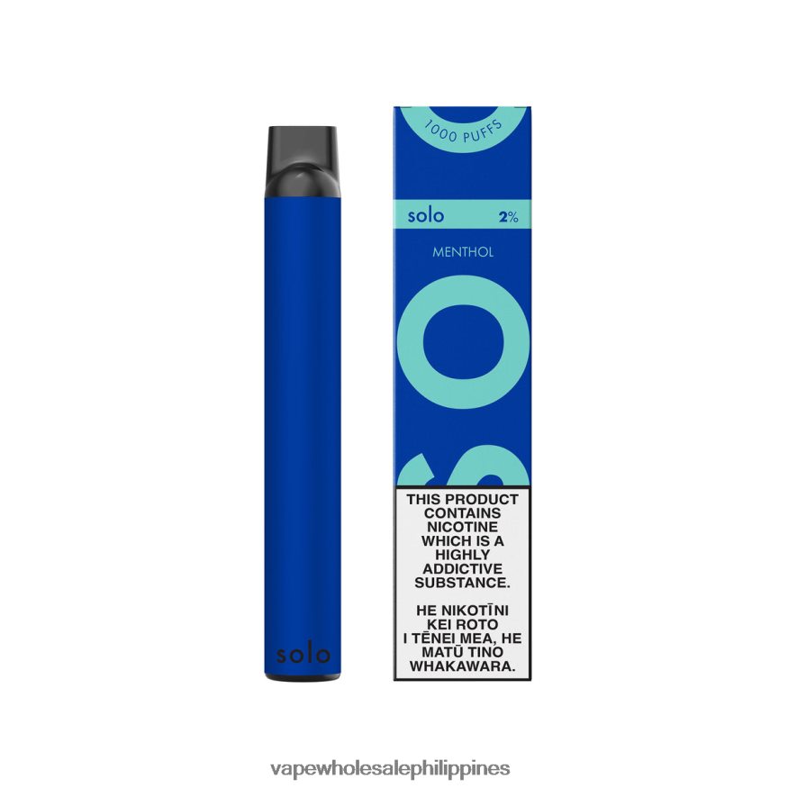 Vape Store Davao City - Solo Disposable Vape Menthol DVB2H48
