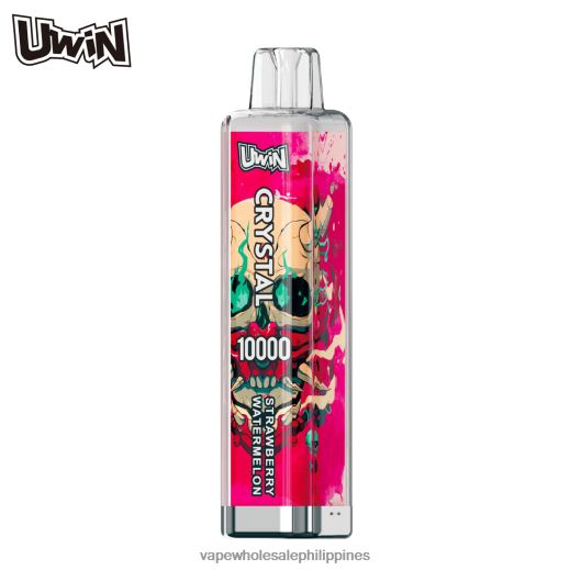 Vape Store Davao City - UWIN CRYSTAL 10000 DISPOSABLE VAPE Strawberry Watermelon X6BJJP368