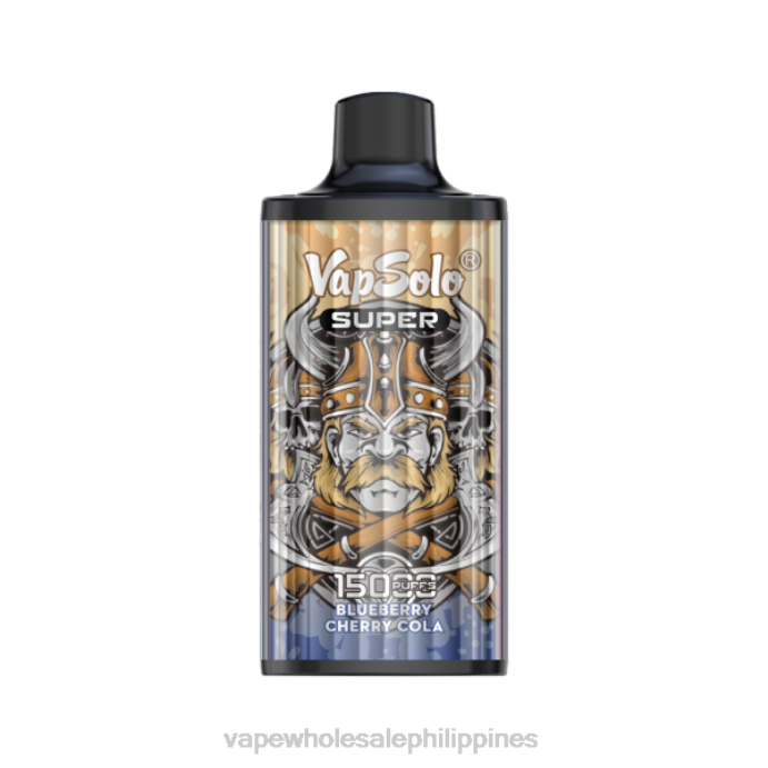 Cheap Vape Philippines - Vapsolo SUPER Disposable Vape Blueberry Cherry Cola H2HF109