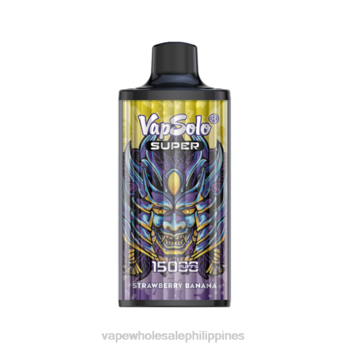 Vape Wholesale Supplier Philippines - Vapsolo SUPER Disposable Vape Strawberry Banana H2HF116