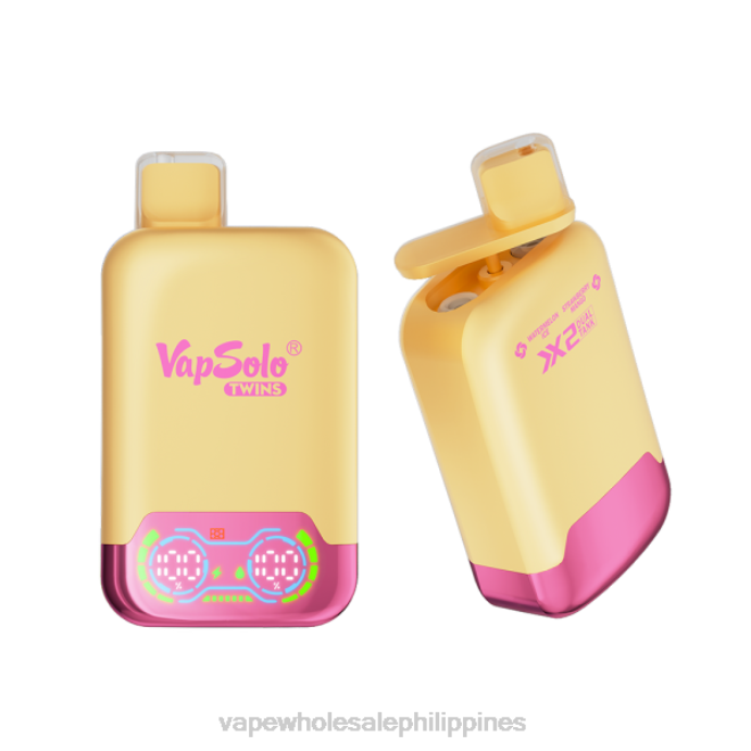 Buy Vape Philippines - Vapsolo TWINS Disposable Vape Watermelon Ice & Strawberry Mango H2HF129