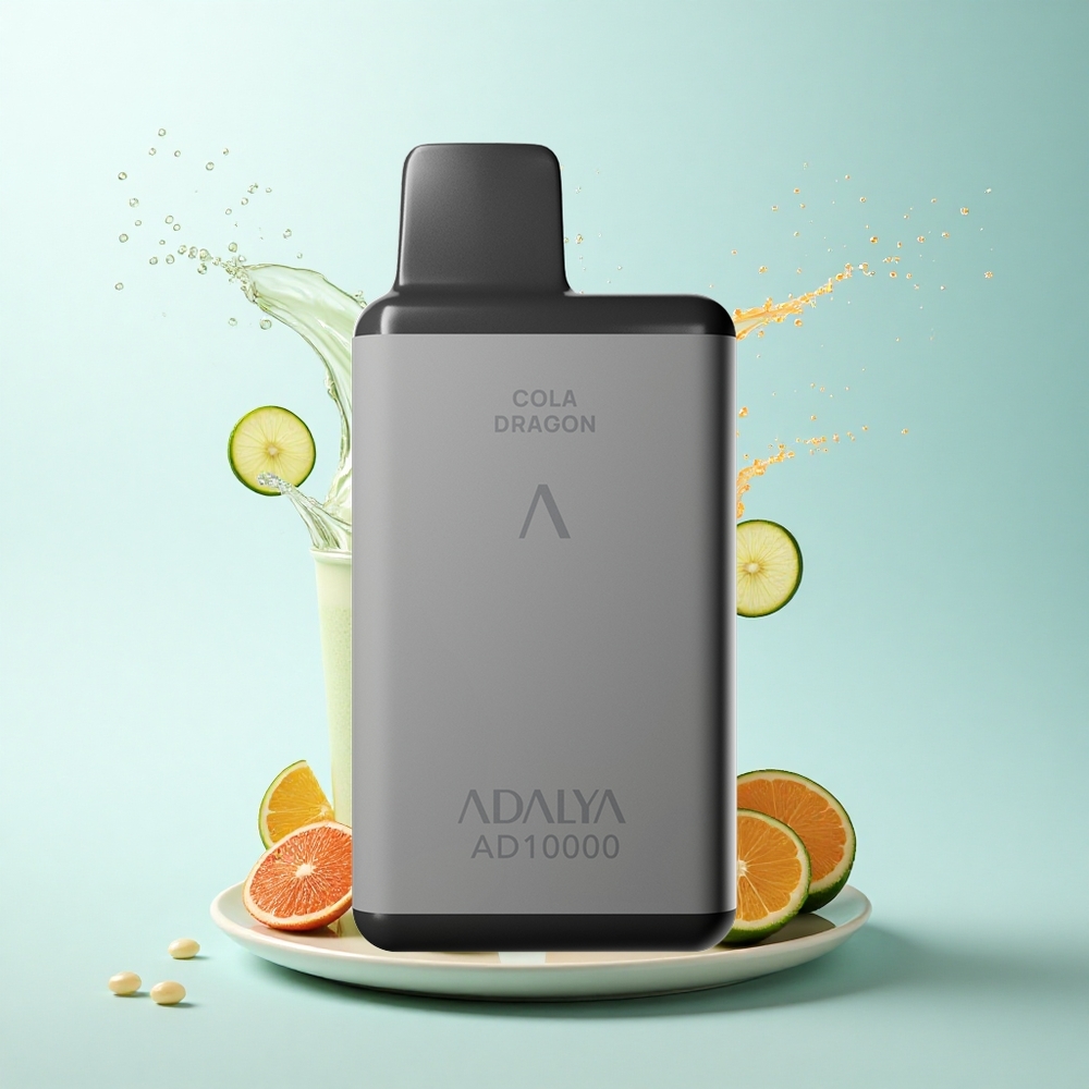 Adalya AD 10000 Puffs Adalya Gray Aluminum 650mAh Disposable Vape