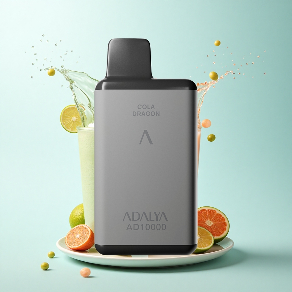 Adalya AD 10000 Puffs Love 66 Space Gray 650mAh